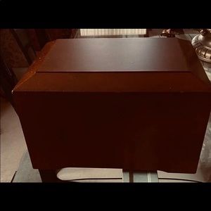 New Cremation Urn Wood Chest